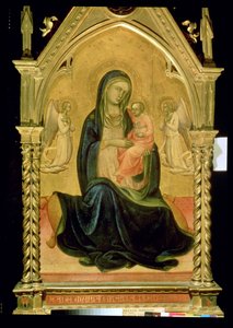 Madonna and Child, 1400 by Lorenzo Monaco